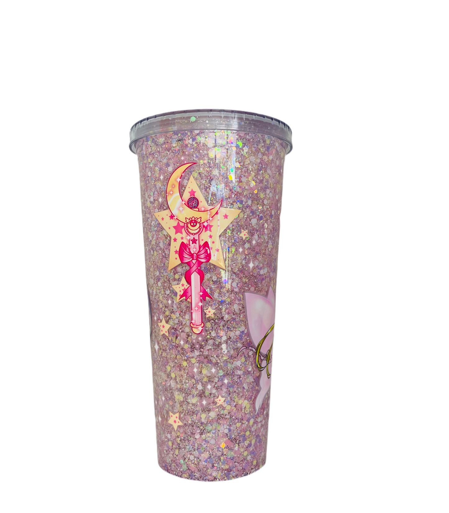 Custom 24oz Acrylic Snowglobe Tumbler